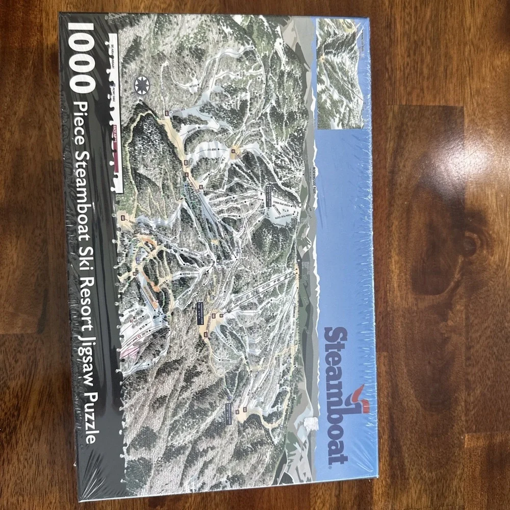 Steamboat Springs Colorado Jigsaw Puzzle Over 1000 Pieces New